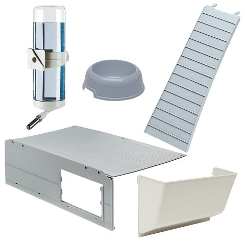 FERPLAST Multipla - klatka modułowa dla królika lub świnki morskiej - 107,5 x 72 x 50 cm FERPLAST Multipla - klatka modułowa dla królika lub świnki morskiej - 107,5 x 72 x 50 cm
