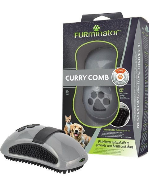 FURMINATOR Curry Comb - szczotka gumowa FURMINATOR Curry Comb - szczotka gumowa