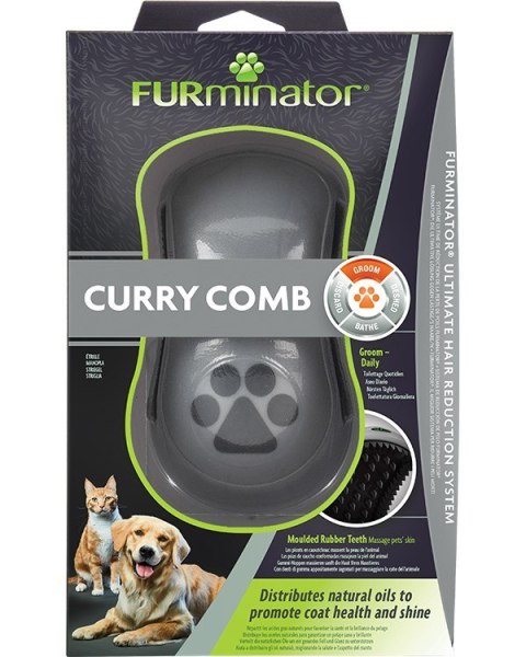 FURMINATOR Curry Comb - szczotka gumowa FURMINATOR Curry Comb - szczotka gumowa