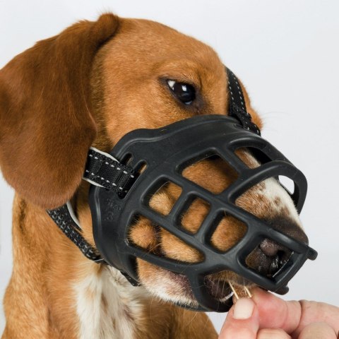 TRIXIE Muzzle Flex - kaganiec dla psa - rozmiar XL - czarny TRIXIE Muzzle Flex - kaganiec dla psa - rozmiar XL - czarny