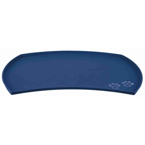 Trixie Podkładka pod miski silikonowa niebieska dla psa - 48x27 cm Trixie Podkładka pod miski silikonowa niebieska dla psa - 48x27 cm