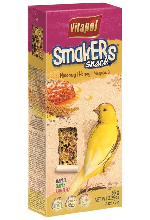 VITAPOL Kolby miodowe dla kanarka 2szt. 60g VITAPOL Kolby miodowe dla kanarka 2szt. 60g