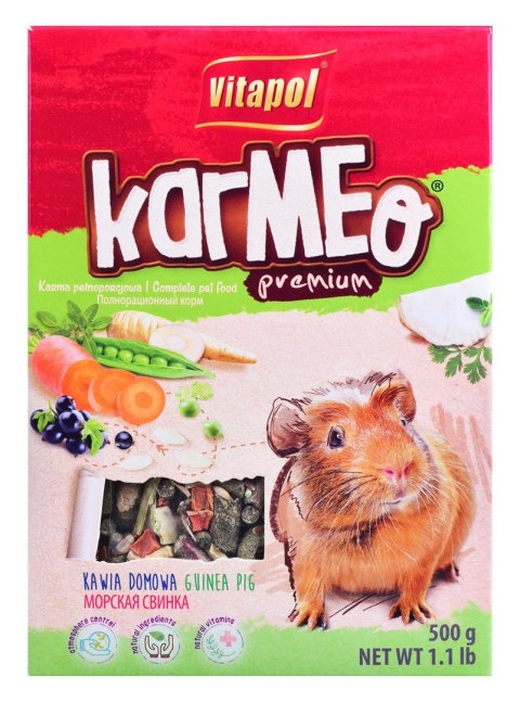 VITAPOL Pokarm pełnowartościowy dla świnki morskiej 500g VITAPOL Pokarm pełnowartościowy dla świnki morskiej 500g