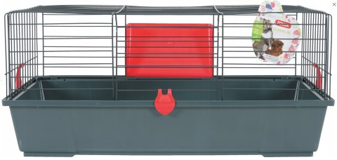 ZOLUX Klatka dla dużych gryzoni CLASSIC 80 cm kol. szary/czerwony ZOLUX Klatka dla dużych gryzoni CLASSIC 80 cm kol. szary/czerwony