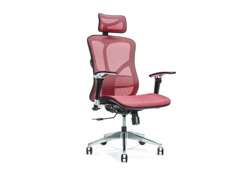 Ergonomiczny fotel biurowy ERGO 500 czerwony Ergonomiczny fotel biurowy ERGO 500 czerwony