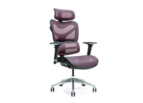 Ergonomiczny fotel biurowy ERGO 600 śliwkowy Ergonomiczny fotel biurowy ERGO 600 śliwkowy