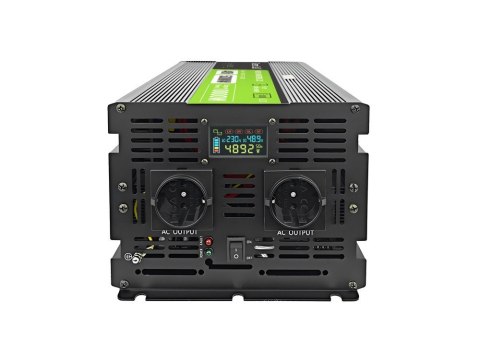 GREEN CELL PRZETWORNICA LCD 48V/230V 5000W/10000W CZYSTY SINUS INVGC48P5000LCD GREEN CELL PRZETWORNICA LCD 48V/230V 5000W/10000W CZYSTY SINUS INVGC48P5000LCD