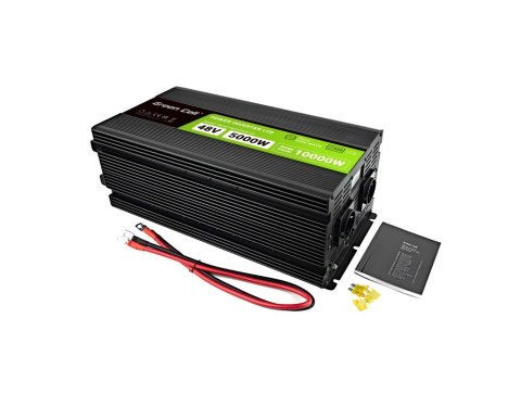 GREEN CELL PRZETWORNICA LCD 48V/230V 5000W/10000W CZYSTY SINUS INVGC48P5000LCD GREEN CELL PRZETWORNICA LCD 48V/230V 5000W/10000W CZYSTY SINUS INVGC48P5000LCD