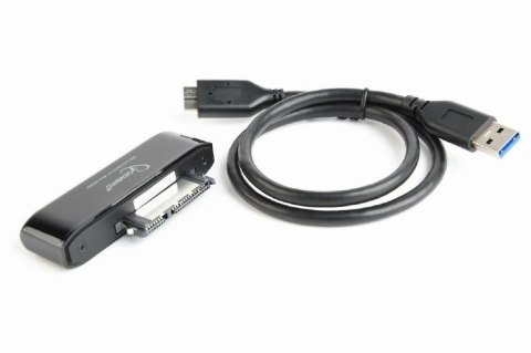 Adapter GEMBIRD AUS3-02 (USB 3.0 M - SATA M; 0,6m; kolor czarny) Adapter GEMBIRD AUS3-02 (USB 3.0 M - SATA M; 0,6m; kolor czarny)