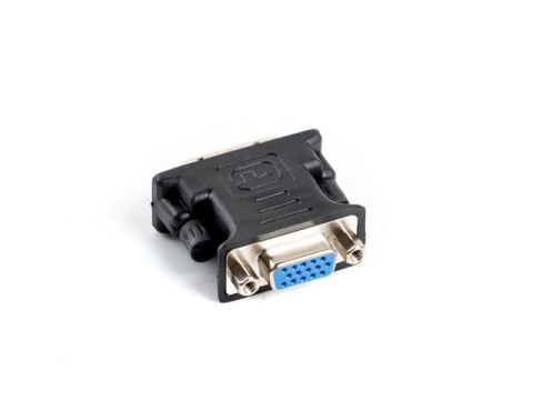 Adapter Lanberg AD-0012-BK (DVI-I (Dual link) M - D-Sub (VGA) F; kolor czarny) Adapter Lanberg AD-0012-BK (DVI-I (Dual link) M - D-Sub (VGA) F; kolor czarny)