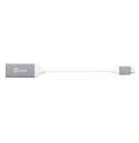 Adapter j5create USB-C to 4K HDMI Adapter (USB-C m - 4K HDMI f 10cm; kolor biało srebrny) JCA153G-N
