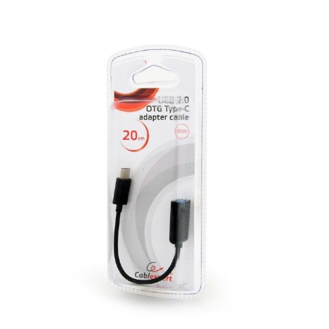 GEMBIRD ADAPTER USB TYP-C MĘSKI DO USB A ŻEŃSKI OTG, 20CM GEMBIRD ADAPTER USB TYP-C MĘSKI DO USB A ŻEŃSKI OTG, 20CM