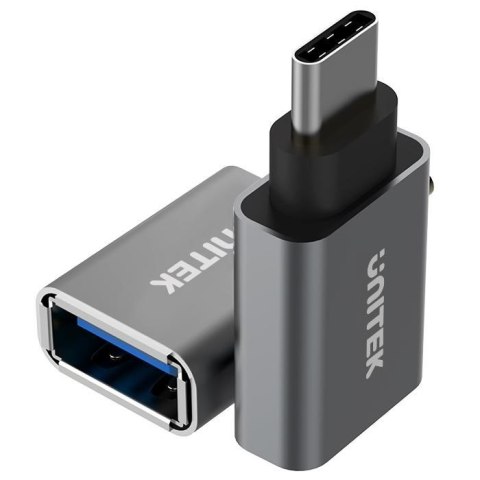 UNITEK ADAPTER USB TYPC DO USB (F) ALU, Y-A025CGY UNITEK ADAPTER USB TYPC DO USB (F) ALU, Y-A025CGY