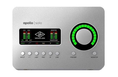 Universal Audio UA APOLLO SOLO HE - Interfejs Audio Thunderbolt Universal Audio UA APOLLO SOLO HE - Interfejs Audio Thunderbolt