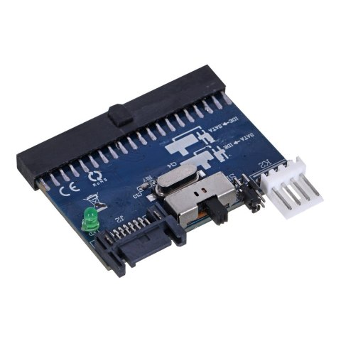 Adapter GEMBIRD SATA-IDE-2 (SATA M - IDE F; 0,30m; kolor czarny) Adapter GEMBIRD SATA-IDE-2 (SATA M - IDE F; 0,30m; kolor czarny)