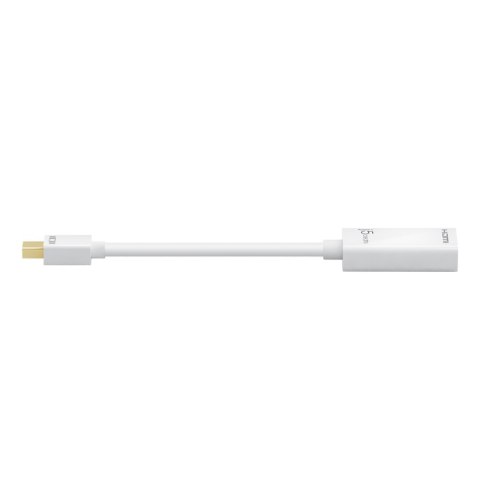 Adapter j5create mini DisplayPort to 4K HDMI Adapter (miniDP m - 4K HDMI f 125mm; kolor biały) JDA159-N Adapter j5create mini DisplayPort to 4K HDMI Adapter (miniDP m - 4K HDMI f 125mm; kolor biały) JDA159-N