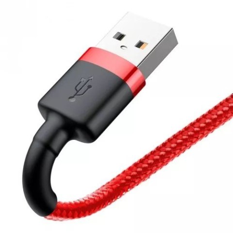 BASEUS KABEL LIGHTNING USB CAFULE1,5A 2M CZERWONY BASEUS KABEL LIGHTNING USB CAFULE1,5A 2M CZERWONY