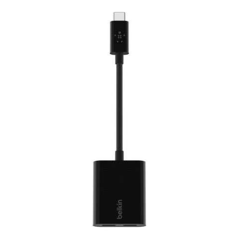 BELKIN ADAPTER DUAL USB-C AUDIO + CHARGE ADAPTER BELKIN ADAPTER DUAL USB-C AUDIO + CHARGE ADAPTER