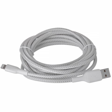BELKIN KABEL USB A - LIGHTNING, 3M, BIAŁY BELKIN KABEL USB A - LIGHTNING, 3M, BIAŁY