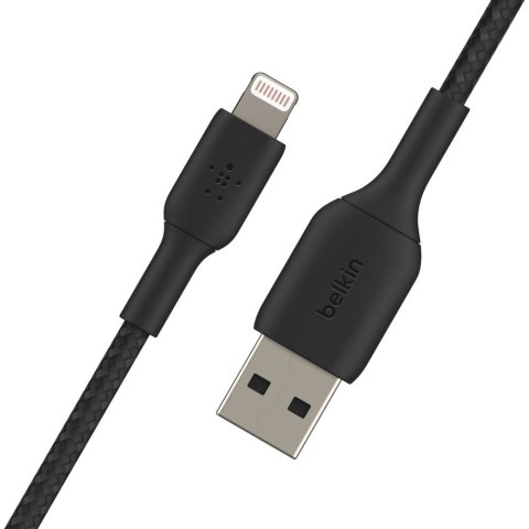 BELKIN KABEL USB A - LIGHTNING, 3M, CZARNY BELKIN KABEL USB A - LIGHTNING, 3M, CZARNY