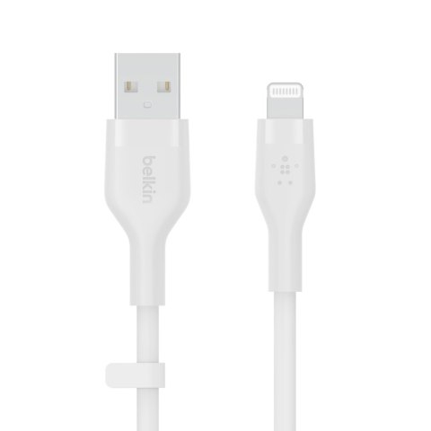 BELKIN KABEL USB-A - LIGHTNING SILICONE 2M BIAŁY BELKIN KABEL USB-A - LIGHTNING SILICONE 2M BIAŁY