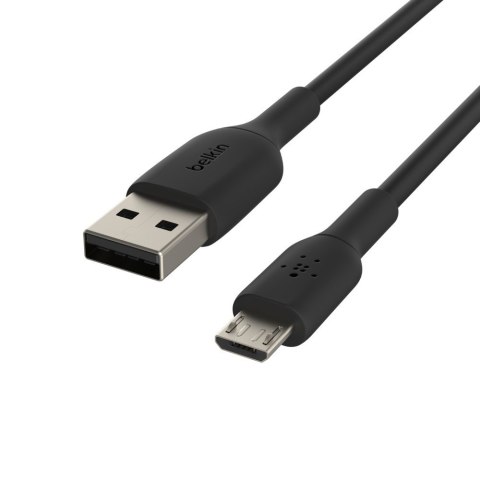 BELKIN KABEL USB A-MICROUSB, PVC, 1M, CZARNY BELKIN KABEL USB A-MICROUSB, PVC, 1M, CZARNY