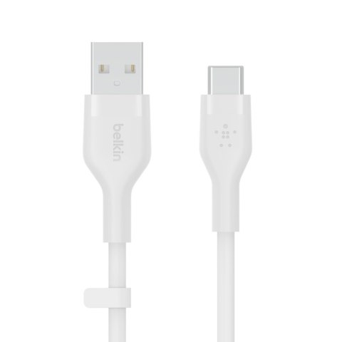 BELKIN KABEL USB-A - USB-C SILICONE 2M BIAŁY BELKIN KABEL USB-A - USB-C SILICONE 2M BIAŁY