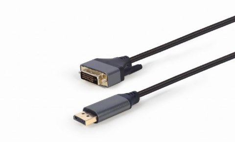 GEMBIRD KABEL DISPLAYPORT (M) ->DVI (M) 24+1PIN 4K, 1.8M GEMBIRD KABEL DISPLAYPORT (M) ->DVI (M) 24+1PIN 4K, 1.8M