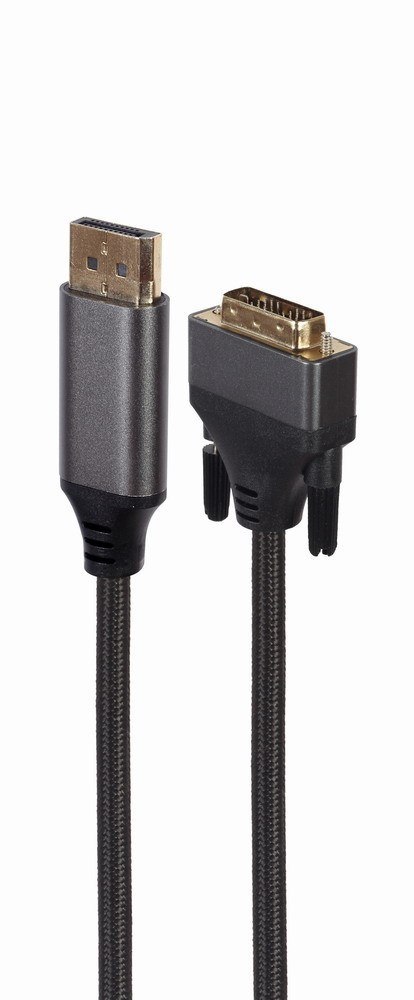 GEMBIRD KABEL DISPLAYPORT (M) ->DVI (M) 24+1PIN 4K, 1.8M GEMBIRD KABEL DISPLAYPORT (M) ->DVI (M) 24+1PIN 4K, 1.8M