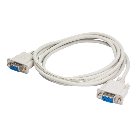 Kabel Akyga AK-CO-04 (RS-232 F - RS-232 F; 2m; kolor biały) Kabel Akyga AK-CO-04 (RS-232 F - RS-232 F; 2m; kolor biały)