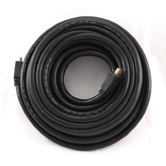 Kabel GEMBIRD CC-HDMI4-15M (HDMI M - HDMI M; 15m; kolor czarny) Kabel GEMBIRD CC-HDMI4-15M (HDMI M - HDMI M; 15m; kolor czarny)