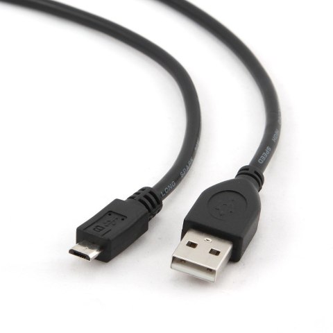 Kabel GEMBIRD CCP-MUSB2-AMBM-6 (USB M - Micro USB M; 1,8m; kolor czarny) Kabel GEMBIRD CCP-MUSB2-AMBM-6 (USB M - Micro USB M; 1,8m; kolor czarny)
