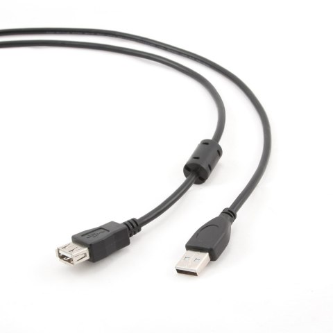 Kabel GEMBIRD CCP-USB2-AMAF-6 (USB 2.0 typu A F - USB 2.0 typu B M; 1,8m; kolor czarny) Kabel GEMBIRD CCP-USB2-AMAF-6 (USB 2.0 typu A F - USB 2.0 typu B M; 1,8m; kolor czarny)