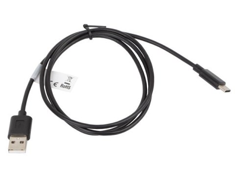 Kabel Lanberg CA-USBO-10CC-0010-BK (USB 2.0 typu A M - USB typu C M; 1m; kolor czarny) Kabel Lanberg CA-USBO-10CC-0010-BK (USB 2.0 typu A M - USB typu C M; 1m; kolor czarny)