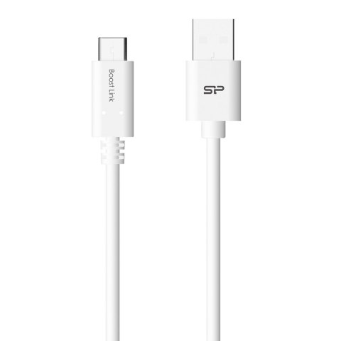 Kabel Silicon Power Boost Link PVC LK10AC, QC3.0 USB - USB typ C 1m, white Kabel Silicon Power Boost Link PVC LK10AC, QC3.0 USB - USB typ C 1m, white