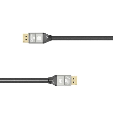 Kabel j5create 8K DisplayPort Cable (DisplayPort M - DisplayPort M; 2m; kolor czarny) JDC43-N Kabel j5create 8K DisplayPort Cable (DisplayPort M - DisplayPort M; 2m; kolor czarny) JDC43-N