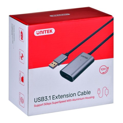 UNITEK WZMACNIACZ SYGNAŁU USB 3.0, 10M, PREMIUM UNITEK WZMACNIACZ SYGNAŁU USB 3.0, 10M, PREMIUM