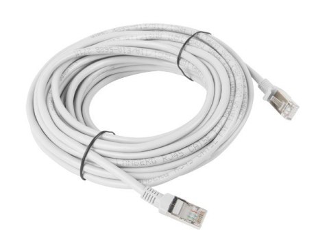 Kabel Lanberg PCF5-10CC-1000-S (RJ45 - RJ45 ; 10m; kolor szary) Kabel Lanberg PCF5-10CC-1000-S (RJ45 - RJ45 ; 10m; kolor szary)