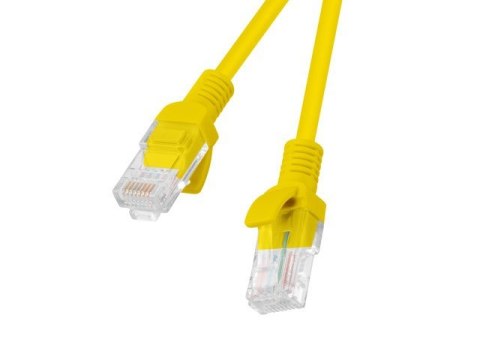Kabel sieciowy Lanberg PCU5-10CC-0200-Y (RJ45 - RJ45 ; 2m; UTP; kolor żółty) Kabel sieciowy Lanberg PCU5-10CC-0200-Y (RJ45 - RJ45 ; 2m; UTP; kolor żółty)