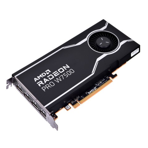 Karta graficzna AMD Radeon Pro W7500 8GB GDDR6, 4x DisplayPort 2.1, 70W, PCI Gen4 x8 Karta graficzna AMD Radeon Pro W7500 8GB GDDR6, 4x DisplayPort 2.1, 70W, PCI Gen4 x8