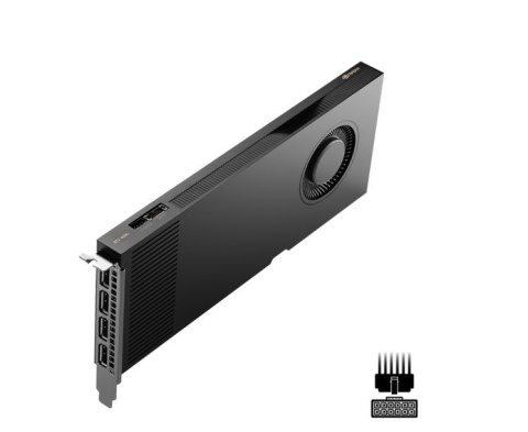 Karta graficzna PNY NVIDIA RTX 4000 Ada Generation, 20 GB GDDR6 160-bit, PCIe 4.0 x16, Single Slot, 4x Mini DP 1.4a, ATX - ATX b Karta graficzna PNY NVIDIA RTX 4000 Ada Generation, 20 GB GDDR6 160-bit, PCIe 4.0 x16, Single Slot, 4x Mini DP 1.4a, ATX - ATX b
