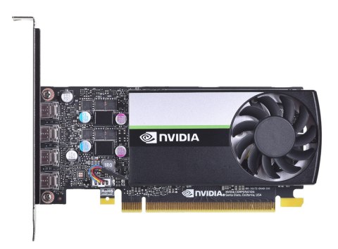 Karta graficzna PNY NVIDIA T1000 4GB, GDDR6, 4x DisplayPort, PCI Express 3.0, Bulk