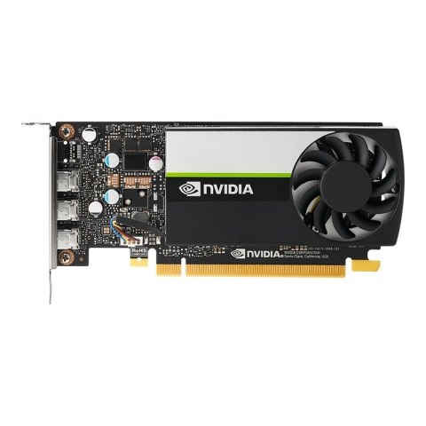 Karta graficzna PNY NVIDIA T400 4GB, GDDR6, 3x DisplayPort, PCI Express 3.0, LP - LP bracket, Retail Karta graficzna PNY NVIDIA T400 4GB, GDDR6, 3x DisplayPort, PCI Express 3.0, LP - LP bracket, Retail