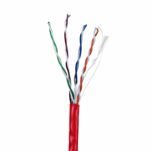 LANBERG KABEL UTP 1GB/S 305M DRUT CCA CZERWONY LCU6-10CC-0305-R LANBERG KABEL UTP 1GB/S 305M DRUT CCA CZERWONY LCU6-10CC-0305-R