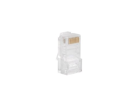 LANBERG WTYK SIECIOWY RJ45 (8P8C) KAT.5E UTP (100SZT) DO LINKI I DRUTU LANBERG WTYK SIECIOWY RJ45 (8P8C) KAT.5E UTP (100SZT) DO LINKI I DRUTU