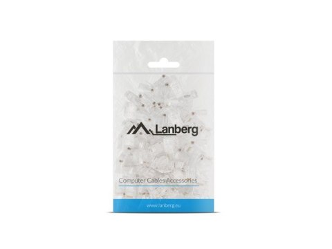LANBERG WTYK SIECIOWY RJ45 (8P8C) KAT.5E UTP (100SZT) DO LINKI I DRUTU LANBERG WTYK SIECIOWY RJ45 (8P8C) KAT.5E UTP (100SZT) DO LINKI I DRUTU