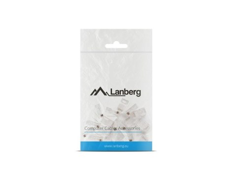 LANBERG WTYK SIECIOWY RJ45 (8P8C) KAT.5E UTP (20SZT) DO LINKI I DRUTU LANBERG WTYK SIECIOWY RJ45 (8P8C) KAT.5E UTP (20SZT) DO LINKI I DRUTU
