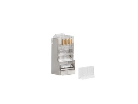 LANBERG WTYK SIECIOWY RJ45 (8P8C) KAT.6 FTP (100SZT) Z PROWADNICĄ DO LINKI I DRUTU LANBERG WTYK SIECIOWY RJ45 (8P8C) KAT.6 FTP (100SZT) Z PROWADNICĄ DO LINKI I DRUTU
