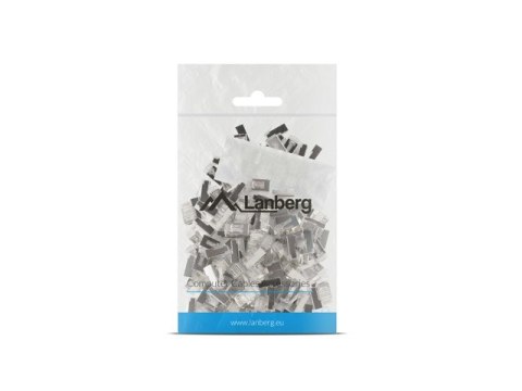 LANBERG WTYK SIECIOWY RJ45 (8P8C) KAT.6 FTP (100SZT) Z PROWADNICĄ DO LINKI I DRUTU LANBERG WTYK SIECIOWY RJ45 (8P8C) KAT.6 FTP (100SZT) Z PROWADNICĄ DO LINKI I DRUTU