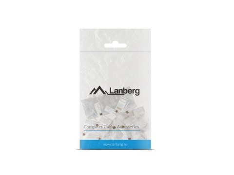 LANBERG WTYK SIECIOWY RJ45 (8P8C) KAT.6 UTP (20SZT) Z PROWADNICĄ DO LINKI I DRUTU LANBERG WTYK SIECIOWY RJ45 (8P8C) KAT.6 UTP (20SZT) Z PROWADNICĄ DO LINKI I DRUTU